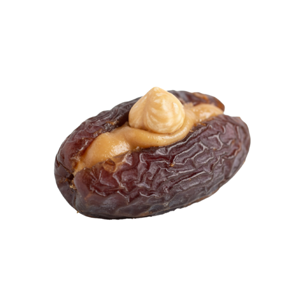 Datteln mit Haselnussmus